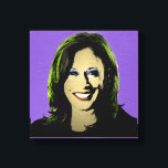 Impressão Em Tela Purple Kamala Harris Pop Art<br><div class="desc">Arte Pop política e presentes políticos no site PolitiClothes.com e PolitiCardz.com Encontrar os presentes políticos e eleitorais mais únicos, incluindo: T-shirts políticas, autocolantes políticos, botões políticos, Posters políticos, pernos políticos, cartões políticos, políticos, políticos, políticos, Posters políticos, sinais políticos e muito mais! Arte e artes políticas: http://www.PolitiClothes.com Cartões e presentes políticos:...</div>