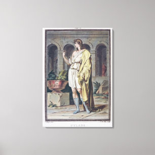 Impressão Em Tela Pylades, traje para "Andromache" por Jean Racine,