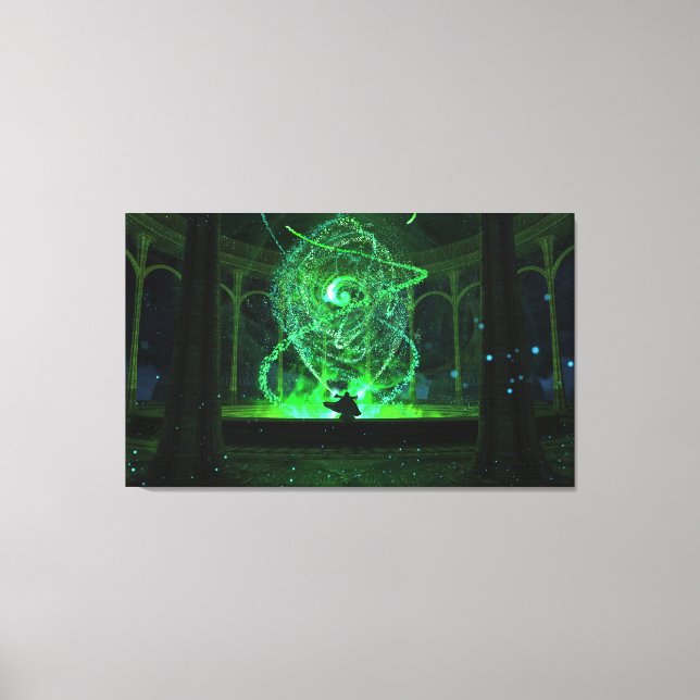 Impressão Em Tela Pyre (2014) (Frente)