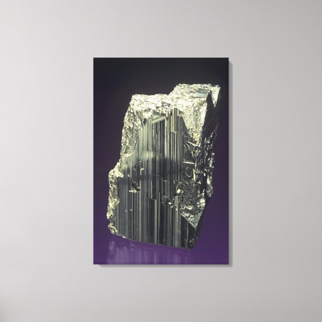 Impressão Em Tela Pyrite, Peru, América do Sul (Frente)