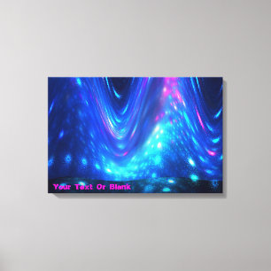 Impressão Em Tela Qaanaaq - Luzes Nortes