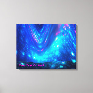 Impressão Em Tela Qaanaaq - Luzes Nortes