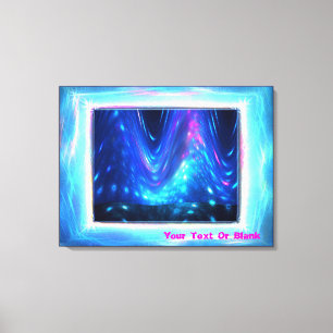 Impressão Em Tela Qaanaaq - Luzes Nortes