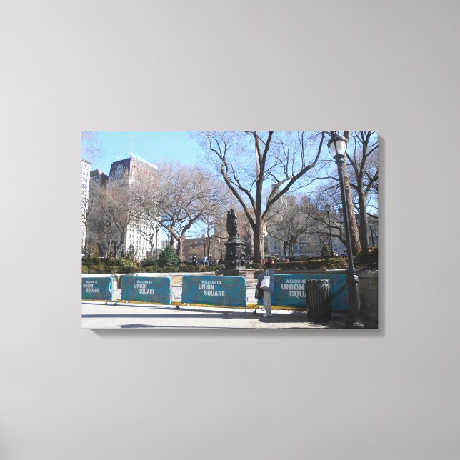 Impressão Em Tela Quadrado de União (Frente)