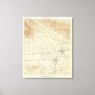 Impressão Em Tela Quadrilátero de San Bernardino que mostra a falha