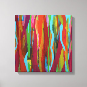 Impressão Em Tela Quadro de tela enrolada 12 x 12 do recife de coral