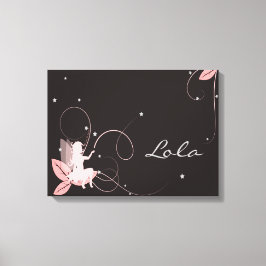 Impressão Em Tela Quadro fada para câmara de pequena rapariga