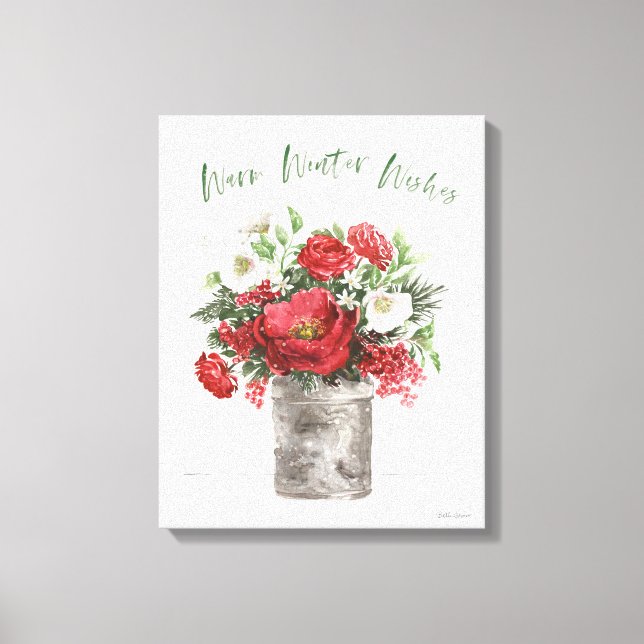 Impressão Em Tela Quantos Invernos Quentes (Frente)