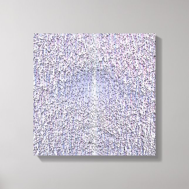 Impressão Em Tela Quantum Physics Geometric Pattern  (Frente)