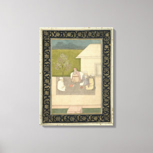 Impressão Em Tela Quatro homens santamente muçulmanos assentados na