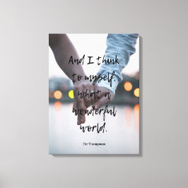 Impressão Em Tela Que Foto Maravilhosa do Mundo