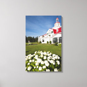 Impressão Em Tela Quebec, Canadá. Hotel Histórico Tadoussac, 3
