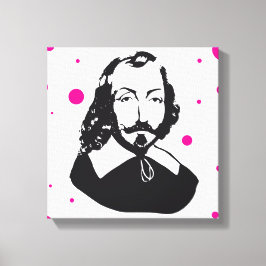 Impressão Em Tela Québec Samuel de Champlain 1608 Pois Rosa Français