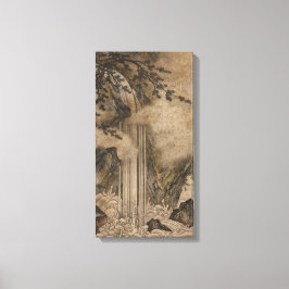 Impressão Em Tela Quebra d'água (Arte da Paisagem Japonesa) (Kano Mo