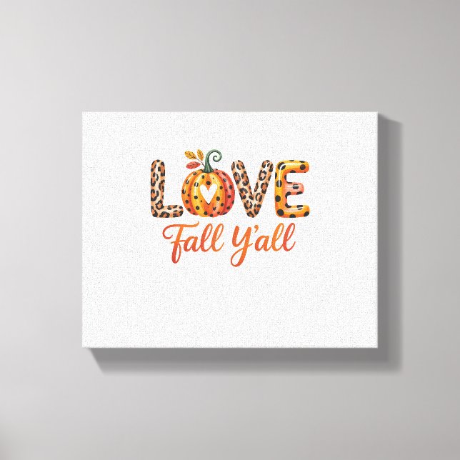 Impressão Em Tela Queda de amor (Frente)