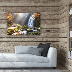 Impressão Em Tela Quedas Gleno, Irlanda Norte