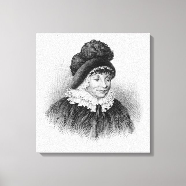 Impressão Em Tela Queen Charlotte, c.1818 (Frente)