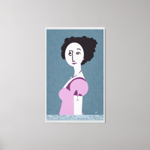 Impressão Em Tela Queenie