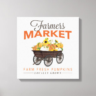 IMPRESSÃO EM TELA QUEIXAR OS AGRICULTORES COMERCIALIZAR A PUMPKIN E