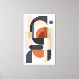 Impressão Em Tela Quiet Geometry in Balance