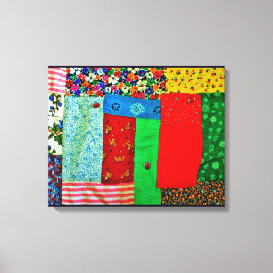 Impressão Em Tela Quilt Americano