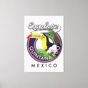 Impressão Em Tela Quintana Roo Holbox Beach méxico.