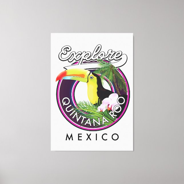 Impressão Em Tela Quintana Roo Holbox Beach méxico. (Frente)