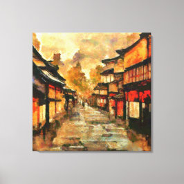 Impressão Em Tela Quioto - Dusk