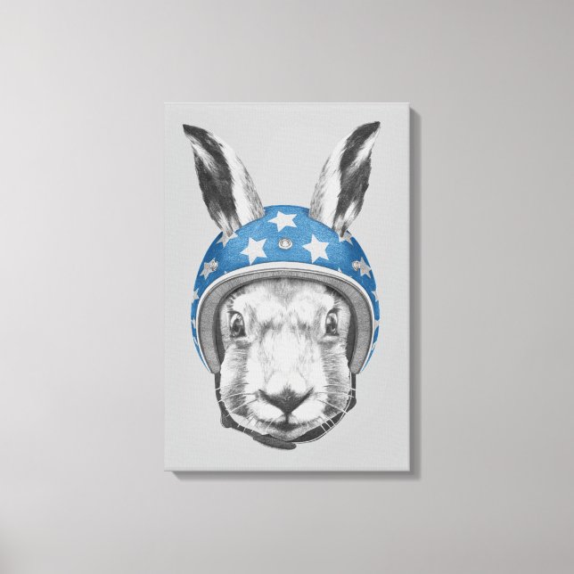 Impressão Em Tela Rabbit Daredevil (Frente)