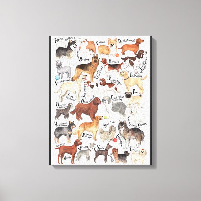 Impressão Em Tela Rações de Cães (Frente)