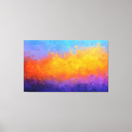 Impressão Em Tela Radiant Divide