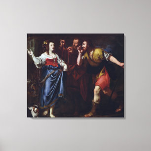 Impressão Em Tela Rahab e os emissário de Joshua