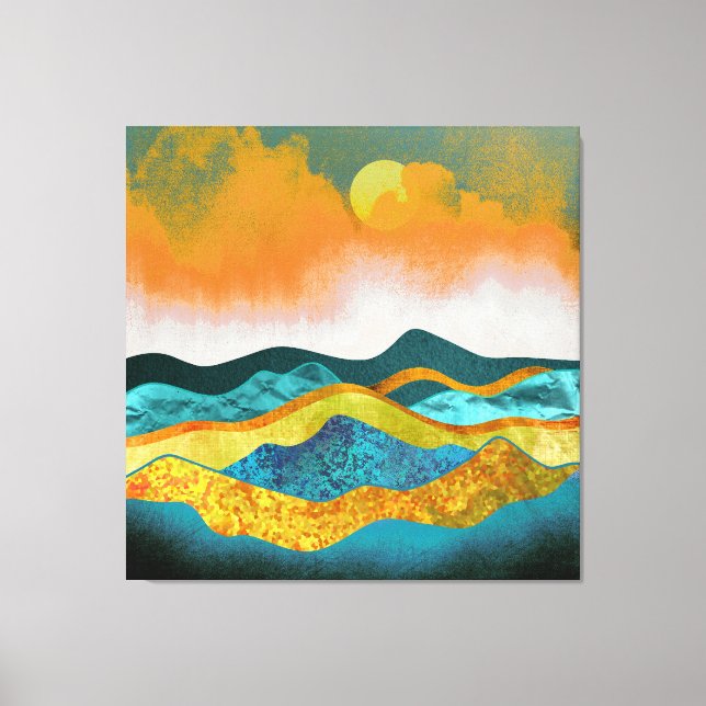 Impressão Em Tela Rain Storm (Frente)