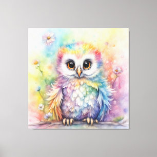 Impressão Em Tela Rainbow Birds Ows 2
