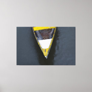 Impressão Em Tela Rainfall Navigation: Weathered Boat Bow