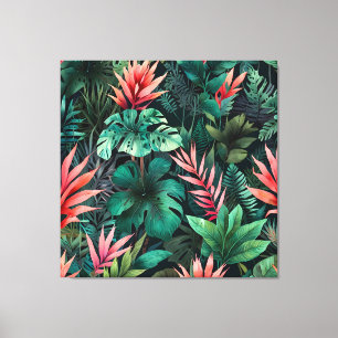Impressão Em Tela RainForest Fantasy