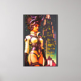 Impressão Em Tela Rainha Art Déco de 2025