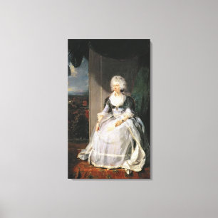 Impressão Em Tela Rainha Charlotte, 1789-90, esposa de George III