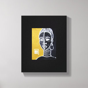 Impressão Em Tela Rainha do guerreiro por Alicia L. McDaniel