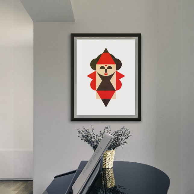 Impressão Em Tela Rainha Elegante (Criador carregado)