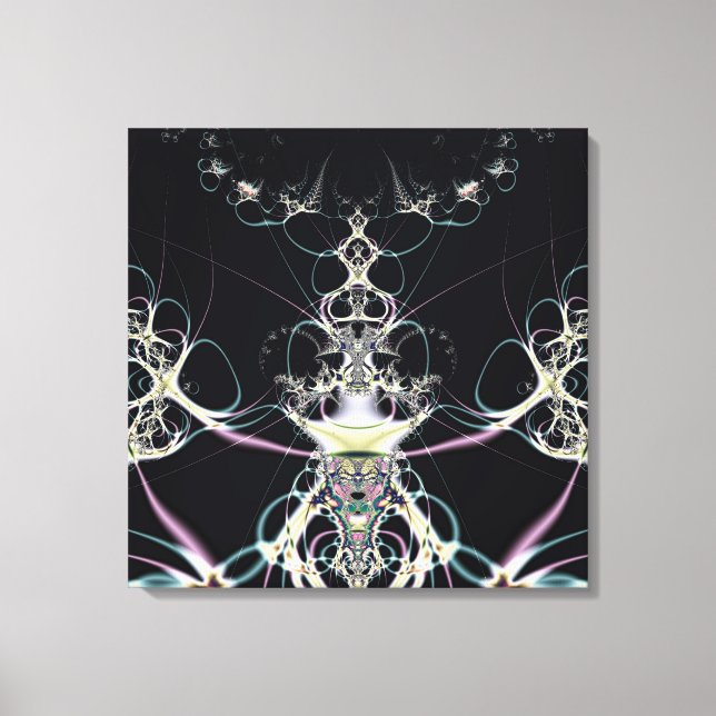 Impressão Em Tela Rainha Flor (Frente)