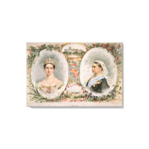 Rainha Victoria Ouro Jubilee Poster