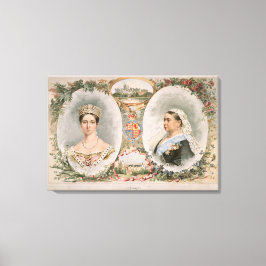 Impressão Em Tela Rainha Victoria Ouro Jubilee Poster