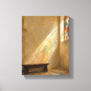 Impressão Em Tela Raio de Sol no Mosteiro – Arte Interior Texturizad