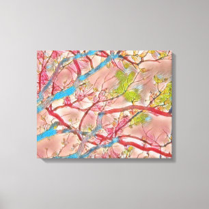 Impressão Em Tela Ramificações Impressão de Tela (Bela) 20 X 16