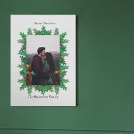 Impressão Em Tela Ramos de árvore de Natal Foto