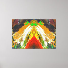 Impressão Em Tela Random Abstract Brushstroke Composition by Lukian