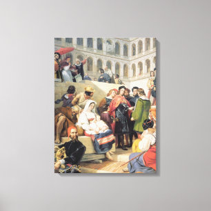 Impressão Em Tela Raphael no vaticano, 1832 (óleo em canvas)