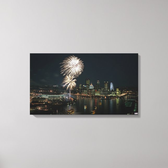 Impressão Em Tela RARE**Canvas de Parede Fotográfica Pittsburgh (Frente)