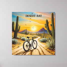 Impressão Em Tela Rato do Deserto, personalizável